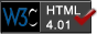 Valid HTML 4.01 Transitional